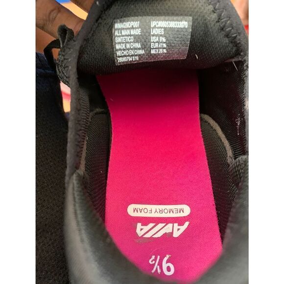 Avia Enduropro Men's Size 9.5 Running Shoes Black Gray Athletic Trainer Sneakers - Picture 6 of 6